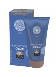 Возбуждающий крем для мужчин Penis Power Cream - 30 мл. - Shiatsu - купить с доставкой в Новокузнецке