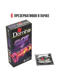 Ароматизированные презервативы DOMINO  Фруктовый слот  - 6 шт. - Domino - купить с доставкой в Новокузнецке