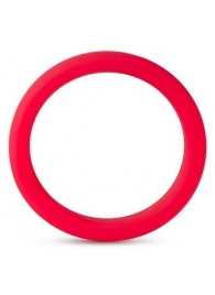 Красное эрекционное кольцо Silicone Go Pro Cock Ring - Blush Novelties - в Новокузнецке купить с доставкой