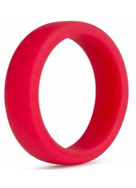 Красное эрекционное кольцо Silicone Go Pro Cock Ring - Blush Novelties - в Новокузнецке купить с доставкой