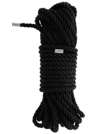 Черная веревка для бондажа BONDAGE ROPE - 10 м. - Dream Toys - купить с доставкой в Новокузнецке