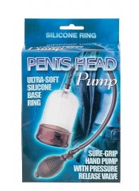 Помпа на головку фаллоса Penis Head Pump - Seven Creations - в Новокузнецке купить с доставкой