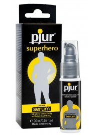 Сыворотка-пролонгатор pjur SUPERHERO Delay Serum - 20 мл. - Pjur - купить с доставкой в Новокузнецке