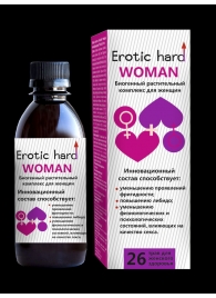 Женский биогенный концентрат для повышения либидо Erotic hard Woman - 250 мл. - Erotic Hard - купить с доставкой в Новокузнецке