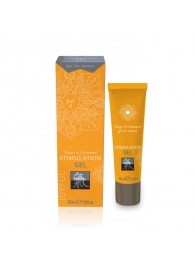 Возбуждающий интимный гель STIMULATION GEL Ginger   Cinnamon - 30 мл. - Shiatsu - купить с доставкой в Новокузнецке