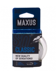 Классические презервативы в пластиковом кейсе MAXUS Classic - 3 шт. - Maxus - купить с доставкой в Новокузнецке