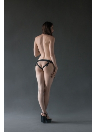 Черные трусики Better с анальной насадкой - 8 см. - Lola Games - купить с доставкой в Новокузнецке