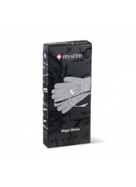 Перчатки для чувственного электромассажа Magic Gloves - MyStim - купить с доставкой в Новокузнецке