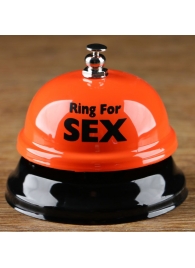 Настольный звонок RING FOR SEX - Сима-Ленд - купить с доставкой в Новокузнецке