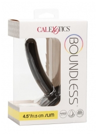 Черный анальный стимулятор Boundless 4.5” Slim Probe - 11,5 см. - California Exotic Novelties - купить с доставкой в Новокузнецке