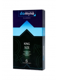 Презервативы увеличенного размера DOMINO Classic King size - 6 шт. - Domino - купить с доставкой в Новокузнецке
