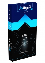 Презервативы увеличенного размера DOMINO Classic King size - 6 шт. - Domino - купить с доставкой в Новокузнецке