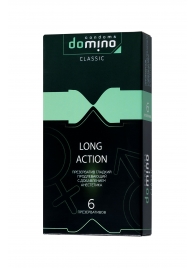 Презервативы с пролонгирующим эффектом DOMINO Classic Long action - 6 шт. - Domino - купить с доставкой в Новокузнецке