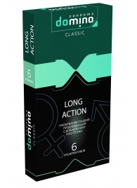 Презервативы с пролонгирующим эффектом DOMINO Classic Long action - 6 шт. - Domino - купить с доставкой в Новокузнецке