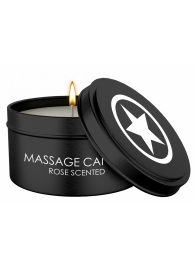 Массажная свеча с ароматом розы Massage Candle - Shots Media BV - купить с доставкой в Новокузнецке