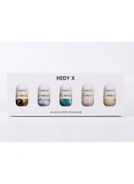Набор из 5 мастурбаторов Hedy X5 Mixed - Svakom - в Новокузнецке купить с доставкой