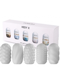 Набор из 5 мастурбаторов Hedy X5 Mixed - Svakom - в Новокузнецке купить с доставкой