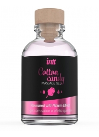 Массажный гель с согревающим эффектом Cotton Candy - 30 мл. - INTT - купить с доставкой в Новокузнецке