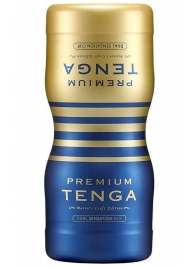 Мастурбатор TENGA Premium Dual Sensation Cup - Tenga - в Новокузнецке купить с доставкой