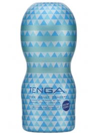 Мастурбатор с охлаждающей смазкой TENGA Original Vacuum Cup Extra Cool - Tenga - в Новокузнецке купить с доставкой