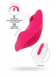 Розовый вкладыш в трусики с вакуум-волновой стимуляцией JOS Pimpit - JOS в Новокузнецке Розовый вкладыш в трусики с вакуум-волновой стимуляцией JOS Pimpit - JOS