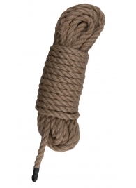 Пеньковая веревка для связывания Hemp Rope - 5 м. - Easy toys - купить с доставкой в Новокузнецке