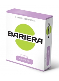 Классические презервативы Bariera Classic - 3 шт. - Bariera - купить с доставкой в Новокузнецке