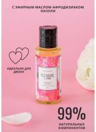 Массажное масло Pleasure Lab Delicate с ароматом пиона и пачули - 50 мл. - Pleasure Lab - купить с доставкой в Новокузнецке