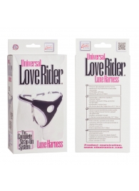 Трусы для страпона с универсальным креплением Universal Love Rider Luxe Harness - California Exotic Novelties - купить с доставкой в Новокузнецке