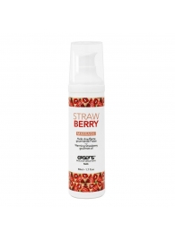 Разогревающее массажное масло  с ароматом клубники Gourmet Strawberry - 50 мл. - Exsens - купить с доставкой в Новокузнецке
