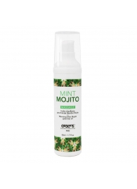 Разогревающее массажное масло с ароматом мохито Gourmet Mint Mojito - 50 мл. - Exsens - купить с доставкой в Новокузнецке