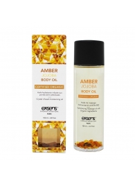 Органическое массажное масло AMBER JOJOBA - 100 мл. - Exsens - купить с доставкой в Новокузнецке