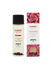 Органическое массажное масло GARNET ARGAN - 100 мл. - Exsens - купить с доставкой в Новокузнецке