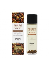 Органическое массажное масло TIGER EYE MACADAMIA - 100 мл. - Exsens - купить с доставкой в Новокузнецке
