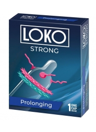 Стимулирующая насадка на пенис LOKO STRONG с продлевающим эффектом - Sitabella - в Новокузнецке купить с доставкой