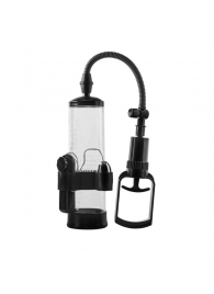 Прозрачная вакуумная помпа с вибрацией Vibrating Penis Pump - Dream Toys - в Новокузнецке купить с доставкой