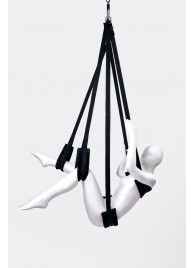 Черные секс-качели Anonymo №0503 - ToyFa - купить с доставкой в Новокузнецке