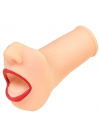 Мастурбатор-ротик с алыми губами - ToyFa - в Новокузнецке купить с доставкой