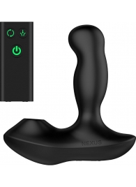 Черный вибратор-ротатор для стимуляции простаты Nexus Revo Air - Nexus Range - в Новокузнецке купить с доставкой