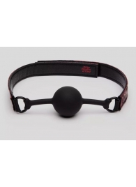 Кляп-шар на двусторонних ремешках Reversible Silicone Ball Gag - Fifty Shades of Grey - купить с доставкой в Новокузнецке