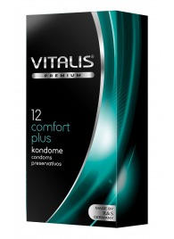 Контурные презервативы VITALIS PREMIUM comfort plus - 12 шт. - Vitalis - купить с доставкой в Новокузнецке