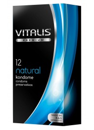 Классические презервативы VITALIS PREMIUM natural - 12 шт. - Vitalis - купить с доставкой в Новокузнецке