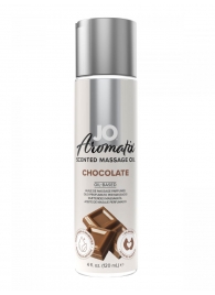 Массажное масло JO Aromatix Massage Oil Chocolate с ароматом шоколада - 120 мл. - System JO - купить с доставкой в Новокузнецке