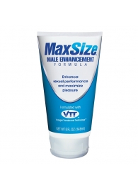 Мужской крем для усиления эрекции MAXSize Cream - 148 мл. - Swiss navy - купить с доставкой в Новокузнецке