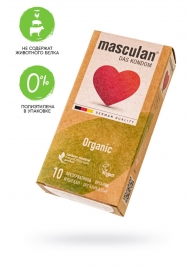 Экологически чистые презервативы Masculan Organic - 10 шт. - Masculan - купить с доставкой в Новокузнецке