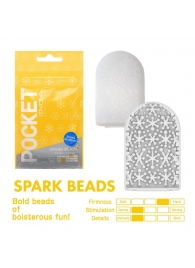 Карманный мастурбатор Spark Beads - Tenga - в Новокузнецке купить с доставкой