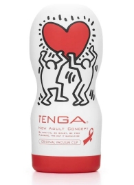 Мастурбатор Keith Haring Cup Deep Throat - Tenga - в Новокузнецке купить с доставкой