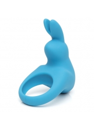 Голубое эрекционное виброкольцо Happy Rabbit Rechargeable Rabbit Cock Ring - Happy Rabbit - в Новокузнецке купить с доставкой