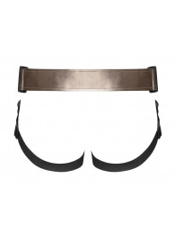 Бронзовый пояс для насадок Curious Harness - Strap-on-me купить в Новокузнецке с доставкой в Orgasmix.ru Бронзовый пояс для насадок Curious Harness - Strap-on-me - купить с доставкой в Новокузнецке