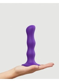 Фиолетовая насадка Strap-On-Me Dildo Geisha Balls size M - Strap-on-me купить в Новокузнецке с доставкой в Orgasmix.ru Фиолетовая насадка Strap-On-Me Dildo Geisha Balls size M - Strap-on-me - купить с доставкой в Новокузнецке